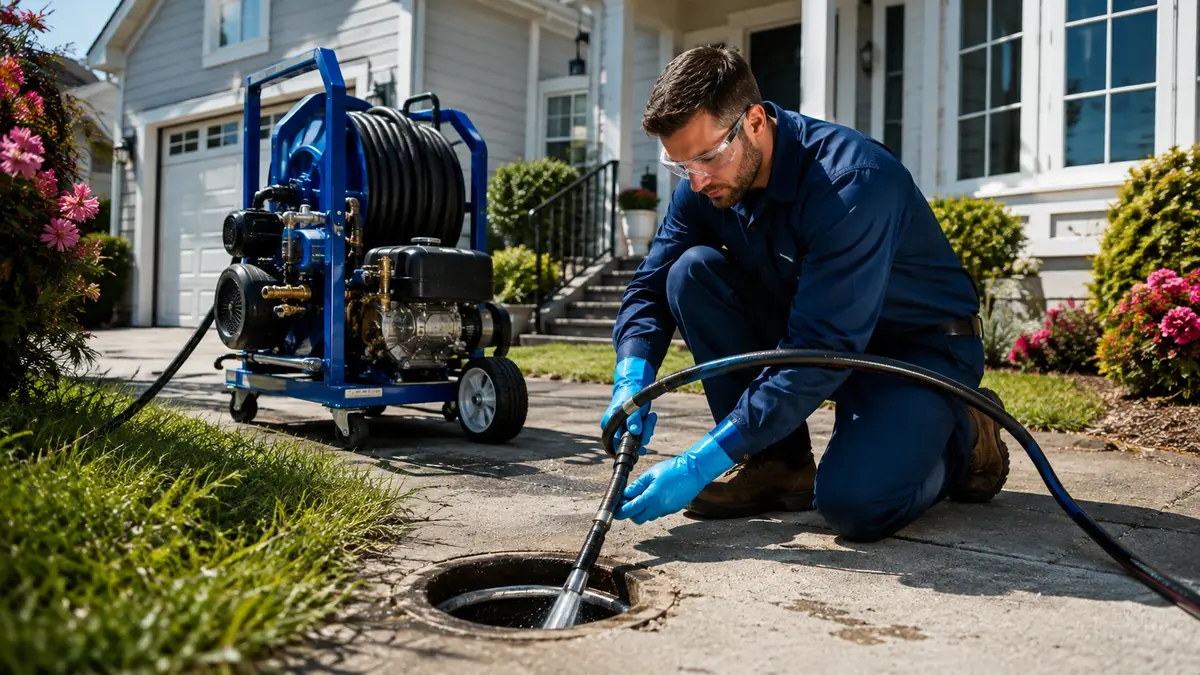 Residential Hydro Jet Drain Cleaning in Earlimart